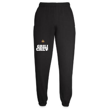 Équipe de grillage barbecue grillé Grill Master Team Fête des pères - Pantalon de jogging unisexe - noir - Devant - AI Model Female 172 light (172cm)