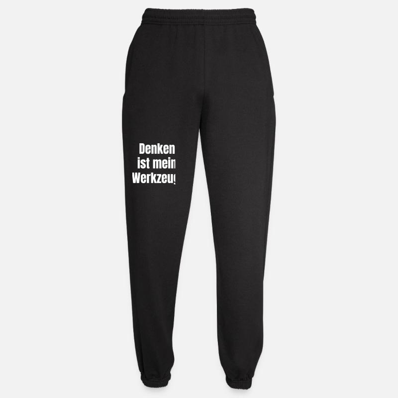 La réflexion est mon outil - Pantalon de jogging unisexe - noir
