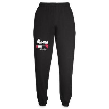 Mama Loading 2027 Herz - Unisex Jogginghose - Schwarz - Vorne - AI Model Female 172 light (172cm)