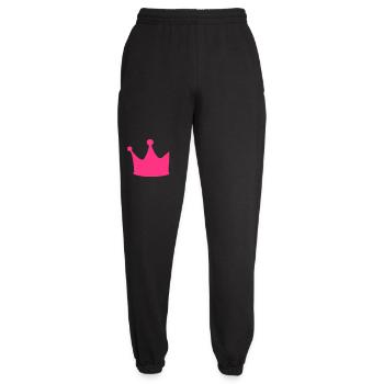 krone - Unisex Jogginghose - Schwarz - Vorne - AI Model Female 172 light (172cm)