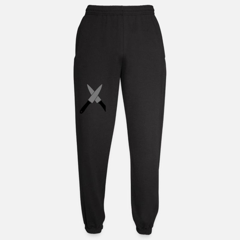 Messer - Unisex Jogginghose - Schwarz