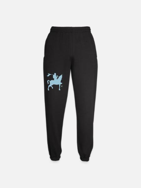 Chevalier guerrier à cheval - Pantalon de jogging unisexe - noir