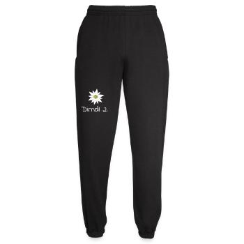 dirndl 2.0 - Unisex Jogginghose - Schwarz - Vorne - AI Model Female 172 light (172cm)