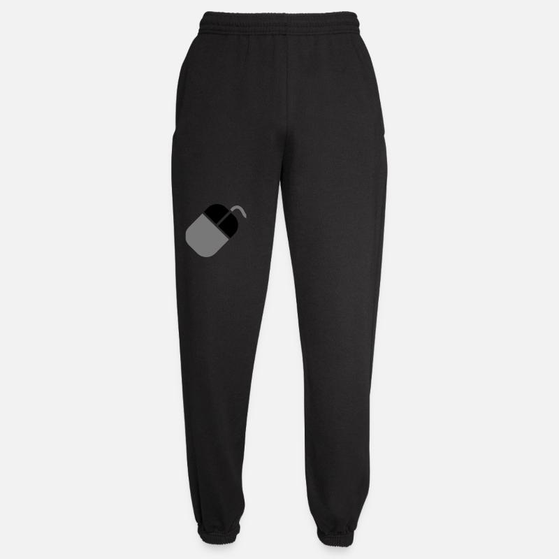 Ordinateur PC souris - Pantalon de jogging unisexe - noir