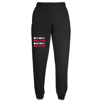 I Didn't Come This Far To Only Come This Far Motto - Unisex Joggers - black - Front - AI Model Female 172 light (172cm)