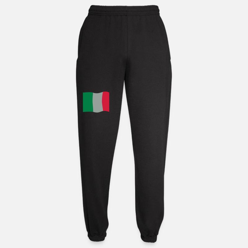 drapeau de l'italie - Pantalon de jogging unisexe - noir