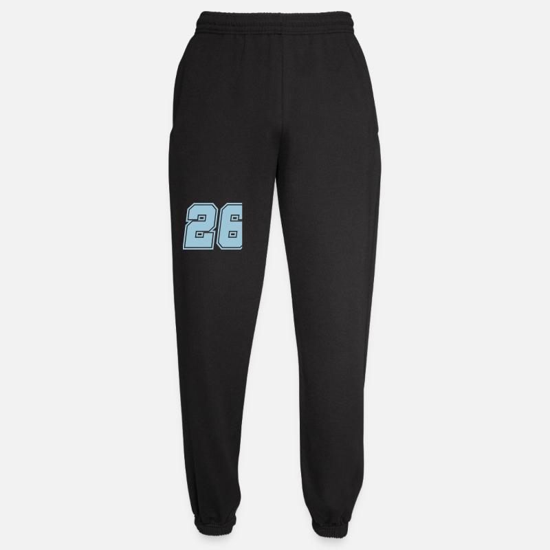 26 - Pantalon de jogging unisexe - noir