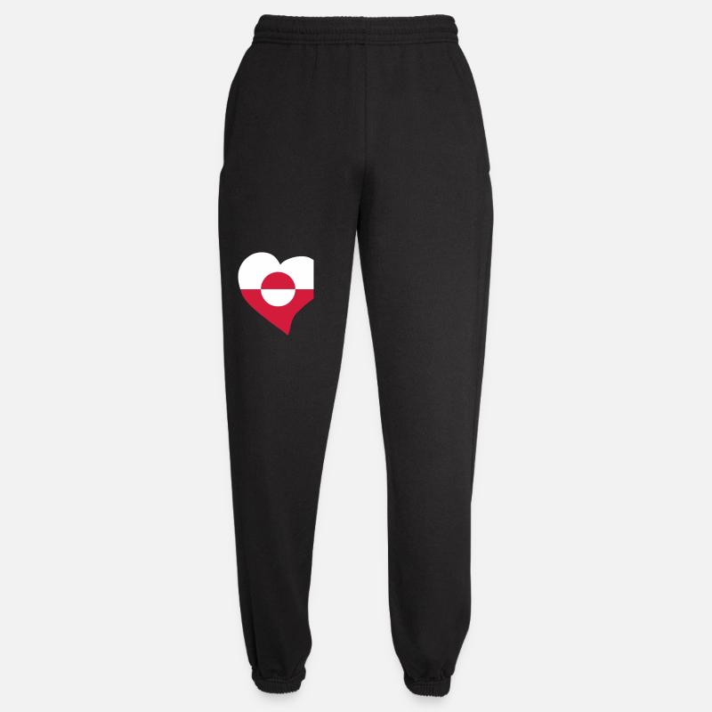Grönländischen Herz - Unisex Jogginghose - Schwarz