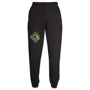Les gens gentils sont mon genre de gentillesse - Pantalon de jogging unisexe - noir - Devant - AI Model Female 172 light (172cm)