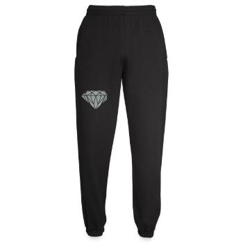 Diamant - Pantalon de jogging unisexe - noir - Devant - AI Model Female 172 light (172cm)