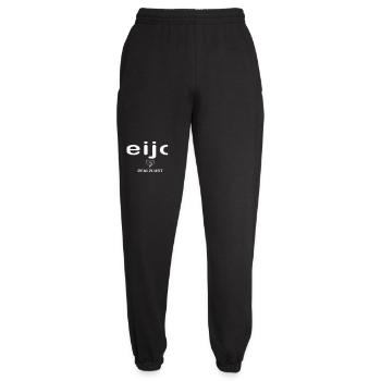 eijo ajo - Unisex Jogginghose - Schwarz - Vorne - AI Model Female 172 light (172cm)