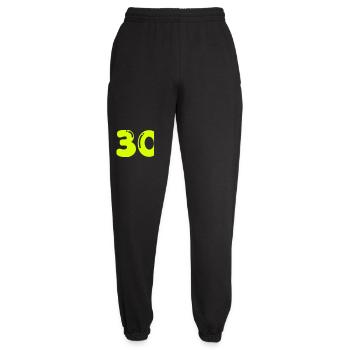 Neon 30 Birthday Design - Unisex Joggers - black - Front - AI Model Female 172 light (172cm)