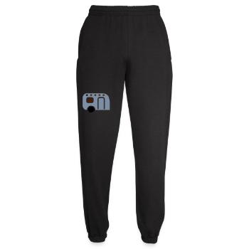 camping - Unisex Joggers - black - Front - AI Model Female 172 light (172cm)