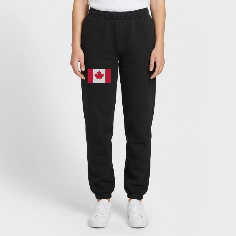 Red Maple Leaf Canada Flag Unisex Joggers