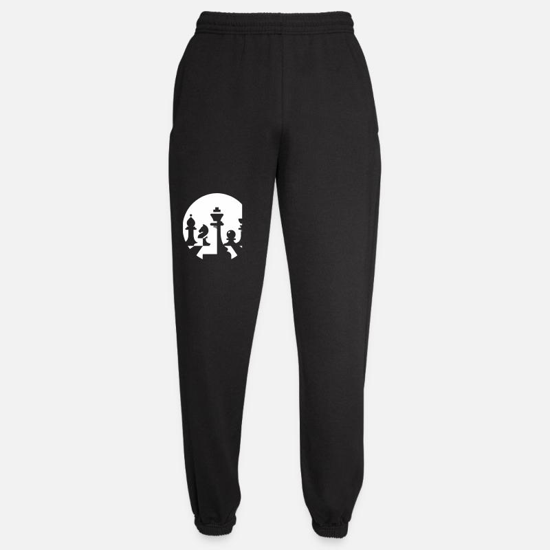 Chess Abstract - Unisex Joggers - black