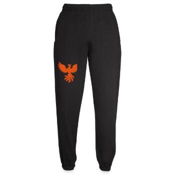 Phönix Feuervogel Wiedergeburt Mythologie Symbol - Unisex Jogginghose - Schwarz - Vorne - AI Model Female 172 light (172cm)