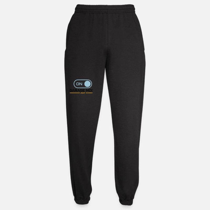 Garage Mode On – Mechanic Biker - Unisex Jogginghose - Schwarz