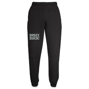 Disco Sucks - Unisex Joggers - black - Front - AI Model Female 172 light (172cm)