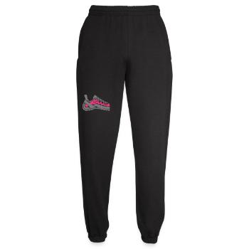 Climbing Shoe Bouldering Vector - Unisex Joggers - black - Front - AI Model Female 172 light (172cm)