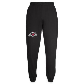 Daiquiri Cœur Cocktail Fraise - Pantalon de jogging unisexe - noir - Devant - AI Model Female 172 light (172cm)