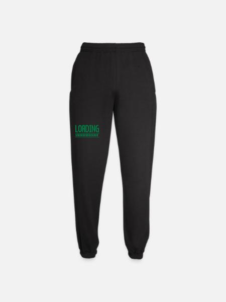 Loading Bar Pixel Design - Unisex Joggers - black
