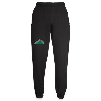 Paysages montagneux Randonnée Montagnés en plein air - Pantalon de jogging unisexe - noir - Devant - AI Model Female 172 light (172cm)