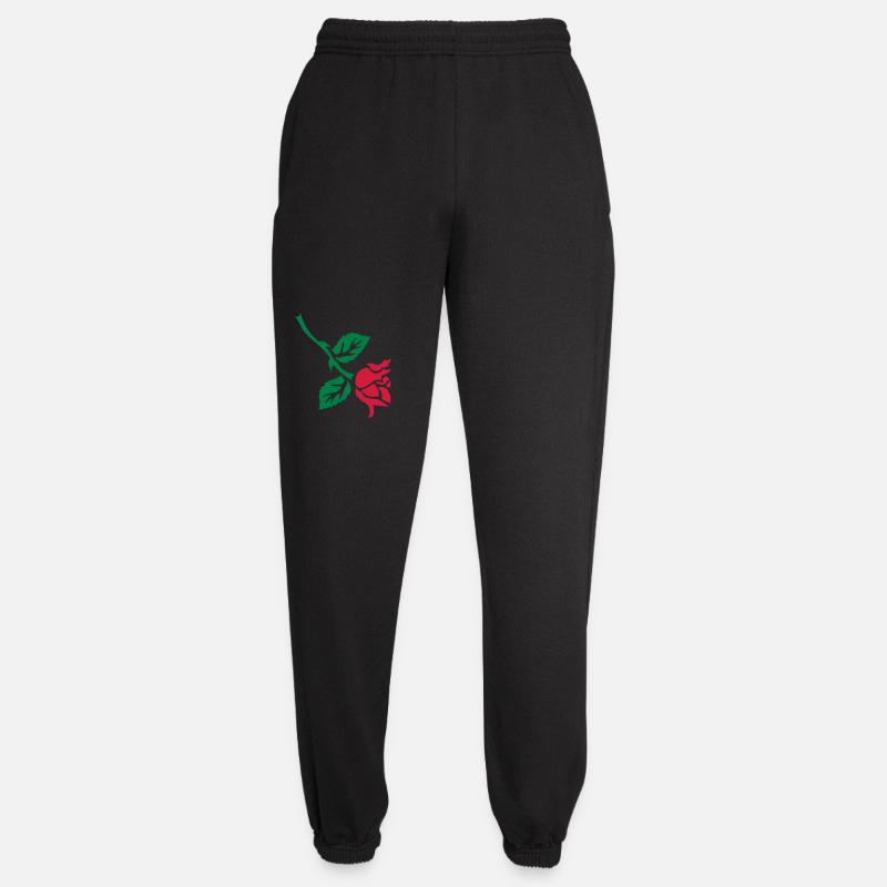 rose retro tattoo patjila - Pantalon de jogging unisexe - noir