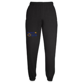 Mama kann ALLES – Nur nicht schlafen - Unisex Jogginghose - Schwarz - Vorne - AI Model Female 172 light (172cm)
