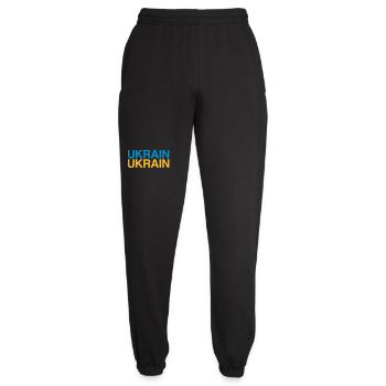 UKRAINE Drapeau ukrainien - Pantalon de jogging unisexe - noir - Devant - AI Model Female 172 light (172cm)