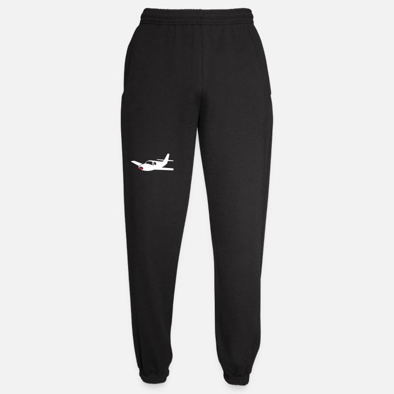 petit avion (couleur personnalisable!) - Pantalon de jogging unisexe - noir