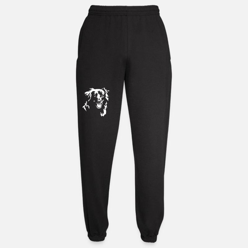 Berger des Pyrenees Kopf "Black Edition" - Unisex Jogginghose - Schwarz