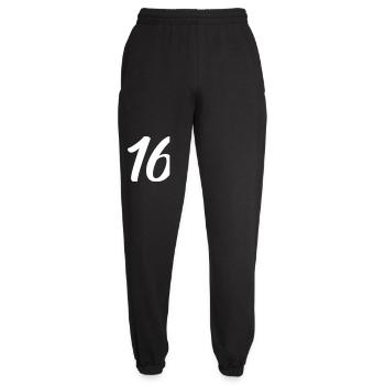 16- - Pantalon de jogging unisexe - noir - Devant - AI Model Female 172 light (172cm)