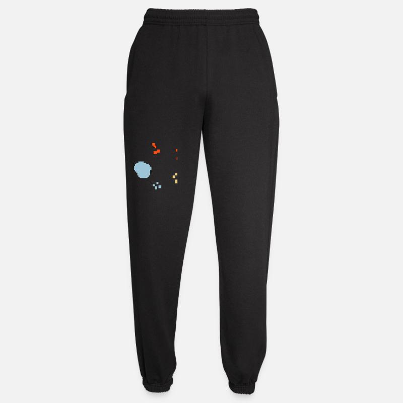 Bakterien Kultur Pixel Bunt - Unisex Jogginghose - Schwarz