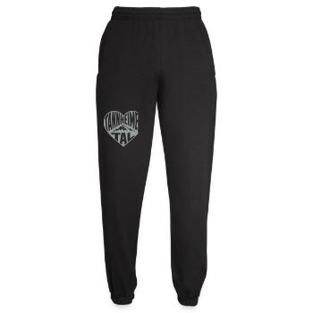 Tannheimer Tal Berg Herz Motiv - Unisex Jogginghose - Schwarz - Vorne - AI Model Female 172 light (172cm)