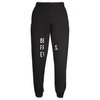 best friends ever - Pantalon de jogging unisexe - noir - Devant - AI Model Female 172 light (172cm)