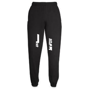jesus is king Zitat - Unisex Jogginghose - Schwarz - Vorne - AI Model Female 172 light (172cm)