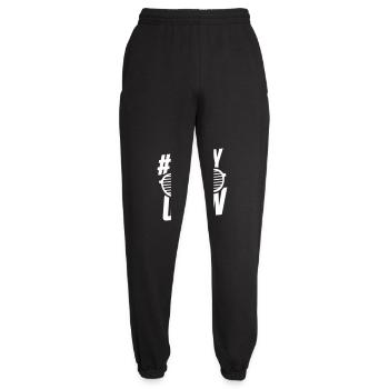 Lunettes de soleil Party Crew - Pantalon de jogging unisexe - noir - Devant - AI Model Female 172 light (172cm)