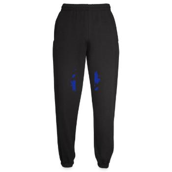 24 klecks - Unisex Jogginghose - Schwarz - Vorne - AI Model Female 172 light (172cm)
