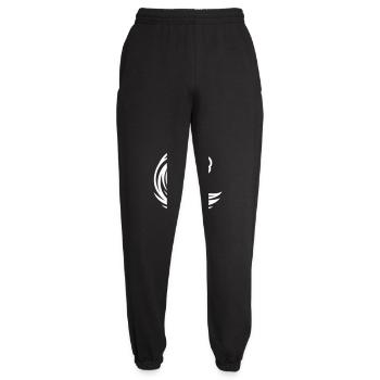 Wave Ocean - Unisex Joggers - black - Front - AI Model Female 172 light (172cm)
