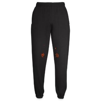 GodBlessSpinach - Unisex Jogginghose - Schwarz - Vorne - AI Model Female 172 light (172cm)