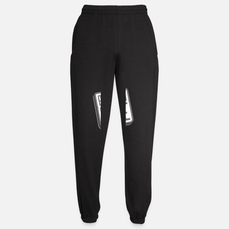 born to code - Unisex Joggers - black