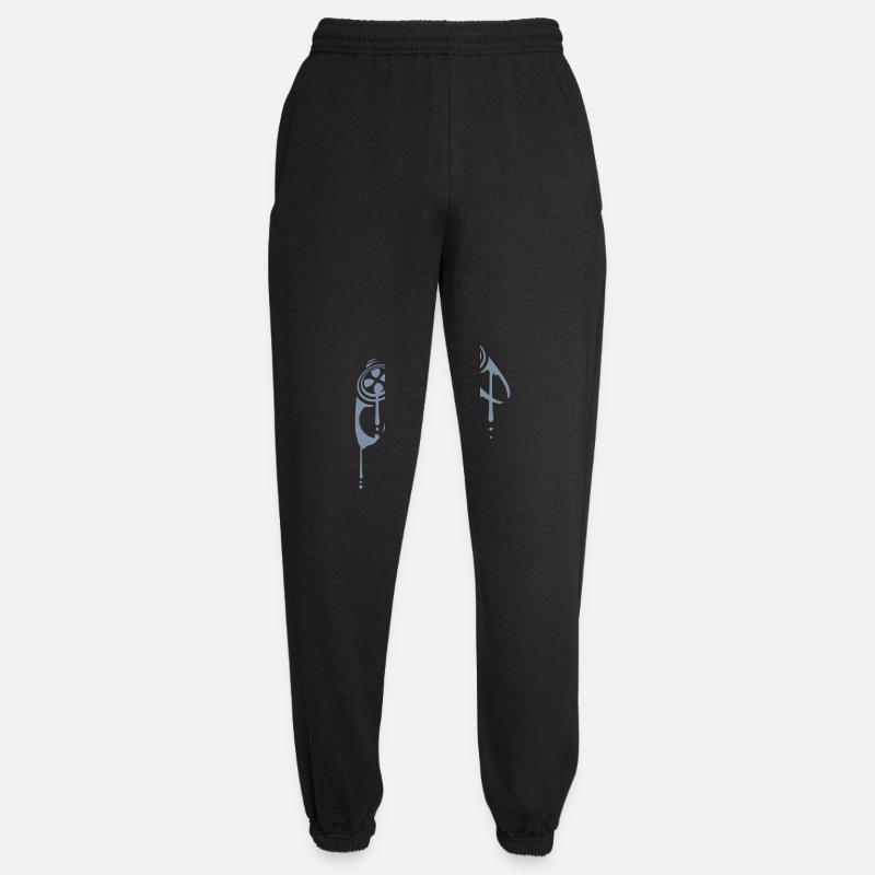 Tropfen Controller Retro Graffiti - Unisex Jogginghose - Schwarz
