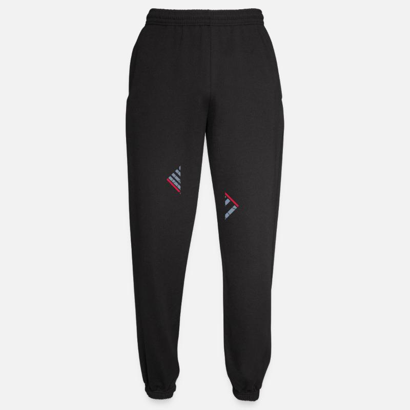 Just Chill Text Logo - Pantalon de jogging unisexe - noir
