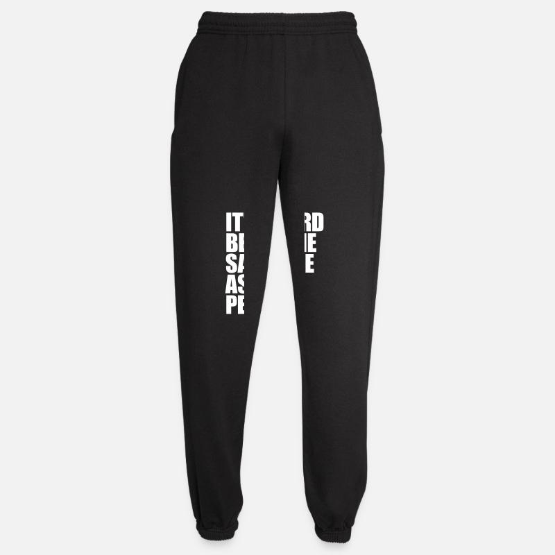 being old people age - Unisex Joggers - black