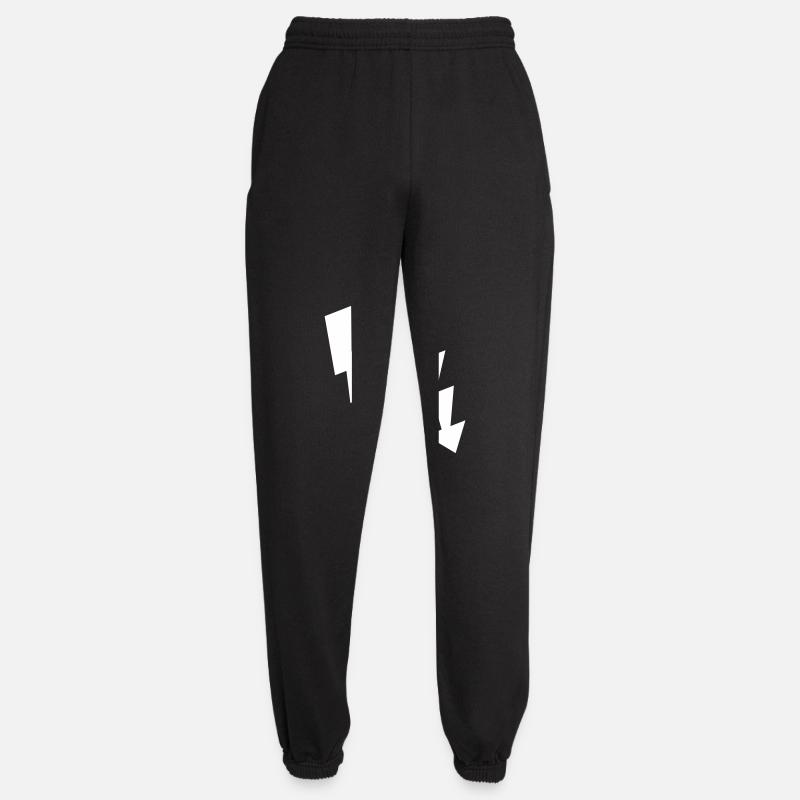 blitze symbol - Unisex Jogginghose - Schwarz