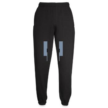 Langweiler - Unisex Jogginghose - Schwarz - Vorne - AI Model Female 172 light (172cm)