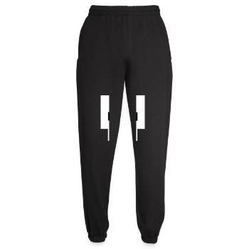 Langweiler - Unisex Jogginghose - Schwarz - Vorne - AI Model Female 172 light (172cm)