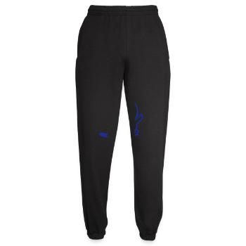 oiseau jouant au hockey sur glace sport rondelle bâton hobby - Pantalon de jogging unisexe - noir - Devant - AI Model Female 172 light (172cm)