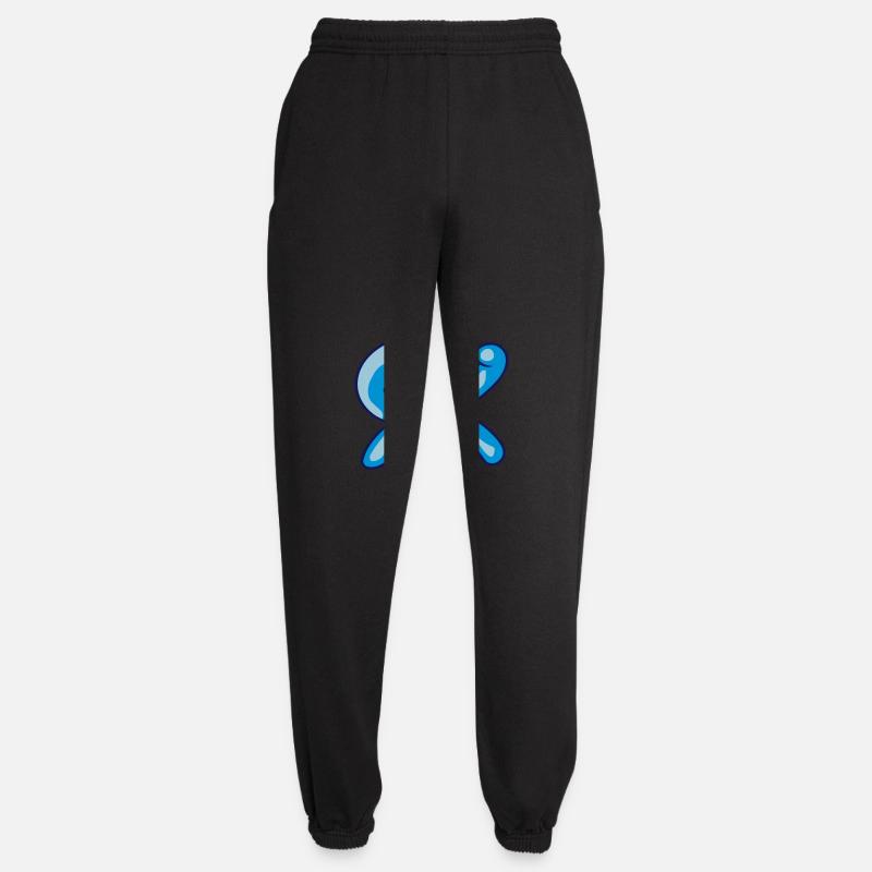 Suesser winkender Tintenfisch - Unisex Jogginghose - Schwarz
