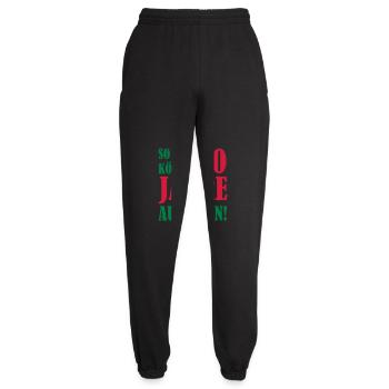 70 jahre - Unisex Jogginghose - Schwarz - Vorne - AI Model Female 172 light (172cm)